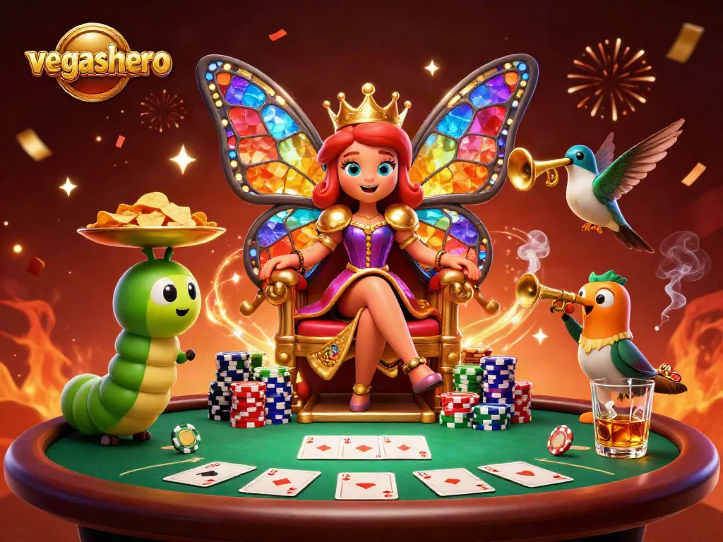 Experience thrilling gameplay at vegashero with a vibrant casino scene showcasing dynamic characters and rich game elements.