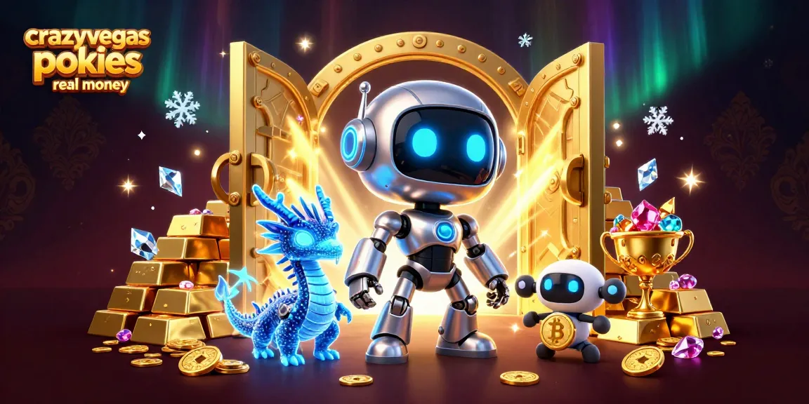 Experience winning with crazyvegas pokies real money among treasures and vibrant gaming elements.
